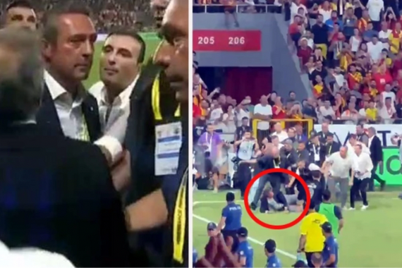 Ali Koç saldırıya uğradı! Bir anda yere yığıldı!