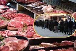Dana eti 400 TL’ye düşünce Türkiye ayağa kalktı! Kuyruklar metrelerce uzadı