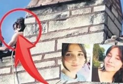 Kızların katledildiği surlarda dikkat çeken yazı