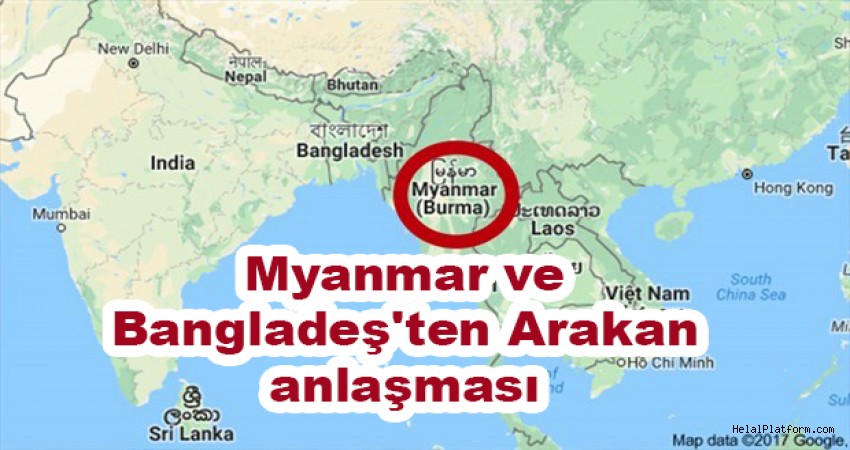 Myanmar ve Bangladeş'ten Arakan anlaşması