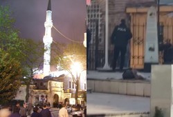 Namaz sonrası dehşet! Cemaate bıçaklı saldırı