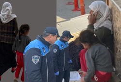 O dilencinin cebinden çıkan telefon ortalığı karıştırdı!