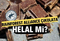 Rainforest Alliance logolu çikolatalar helal mi? Rainforest Alliance logolu ürünler güvenilir mi?