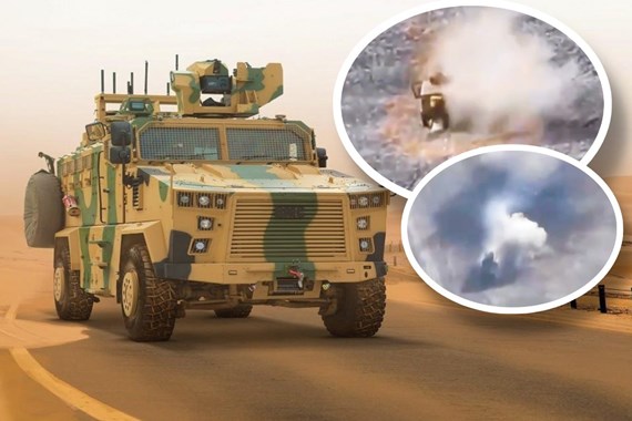 Rusya-Ukrayna savaşına Türk zırhlısı damgası! Dünya bu görüntüleri konuşuyor