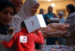 Türk Kızılay Ramazan’da 3.3 milyon kişiye yardım ulaştırıyor
