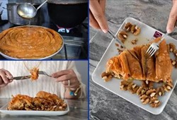 Unutulmaya yüz tutmuş 300 yıllık tatlıyı bir teyze yeniden yaşattı