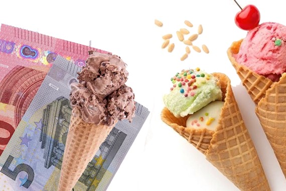 1 Külah Dondurmaya 10 Euro Ödedi! Faturayı Görünce Şoke Oldu!