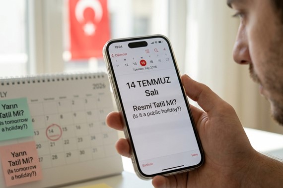 14 Temmuz yarım gün mü? Yarın öğleden sonra tatil mi?