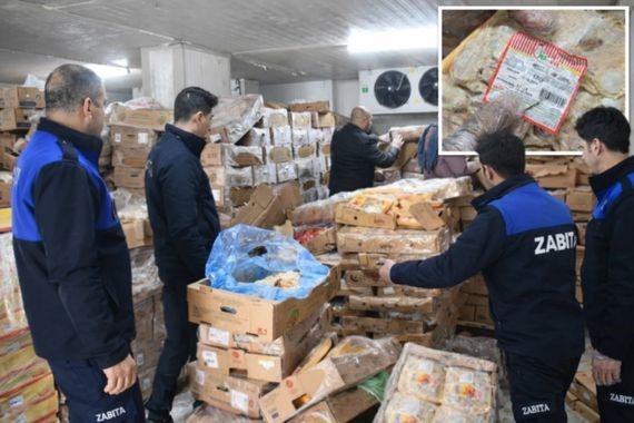 Bu şehirde 50 ton bozuk tavuk ele geçirildi: 1,5 yıllık ürünler piyasaya sürülecekti