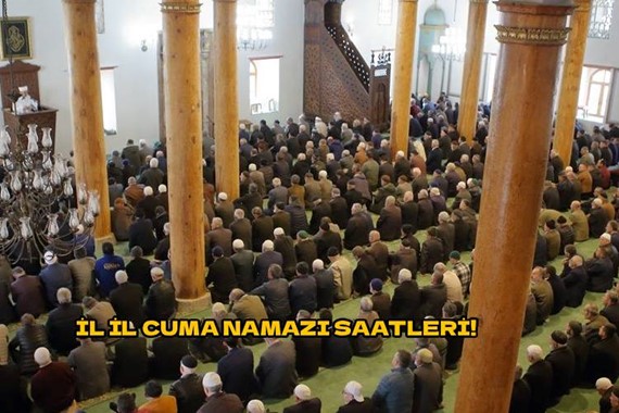 Çorum'da Cuma Namazı Kaçta Okunuyor? Kayseri, Sivas Cuma Namazı Saatleri 17 Nisan 2026!