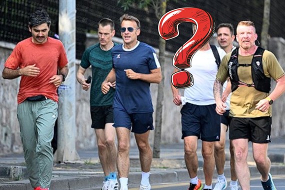 Macron'un Yanında Koşan Gizemli Kişi kim? Herkes Onu Konuşuyordu, Kimliği Ortaya Çıktı!