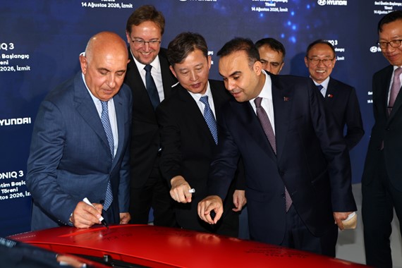 Hyundai Motor Türkiye İlk Elektrikli Aracı IONIQ 3’ün Üretimine Başladı