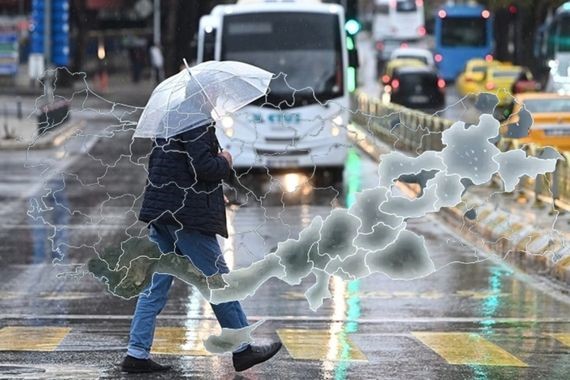 İstanbul’da Şiddetli Sağanak Etkili Oluyor! Meteoroloji’den Sarı Kodlu Uyarı ve Bitiş Saati