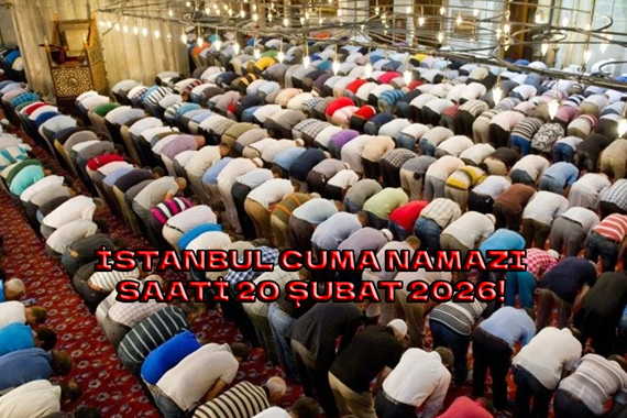 Cuma namazı saat kaçta 20 Şubat 2026? İstanbul, Ankara, İzmir Cuma Namazı Saatleri!