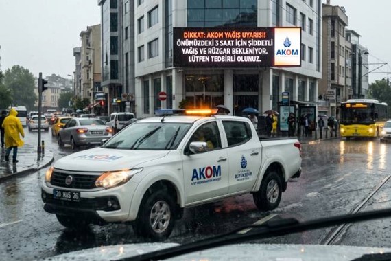 AKOM’dan İstanbul İçin Son Dakika Uyarısı: Önümüzdeki 3 Saate Dikkat!