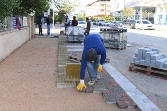 Kaldırımlarda yeni dönem! Beton yerine bunu kullanıyorlar