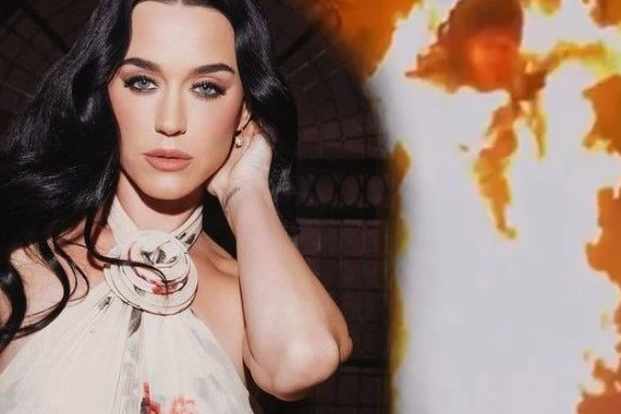 Katy Perry klip çekiminde yandı mı, yanmadı mı? Katy Perry'in sağlık durumu nasıl?