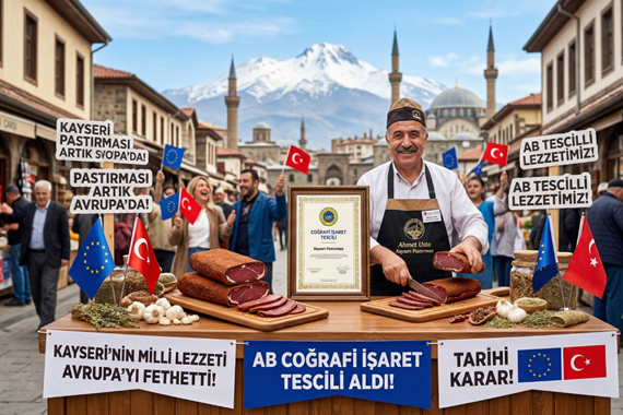 Kayseri’nin Milli Lezzeti Avrupa’yı Fethetti: AB’den Tarihi Karar!