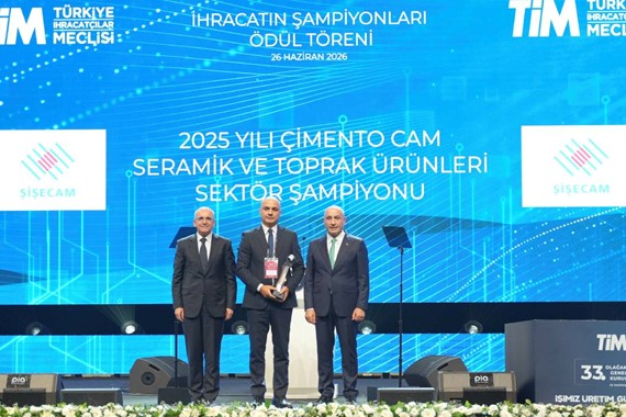 Şişecam “İhracat Şampiyonu” Oldu