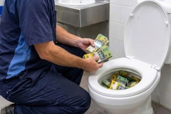 Tuvalette 100 bin dolardan fazla para buldu: Paranın sahibi hâlâ bilinmiyor