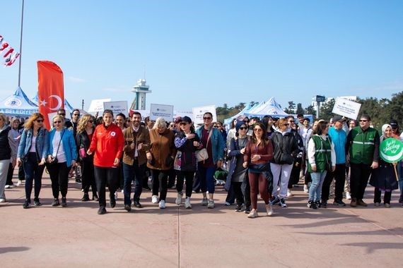 Tuzla’da Buluştular, Sağlık İçin Yürüdüler