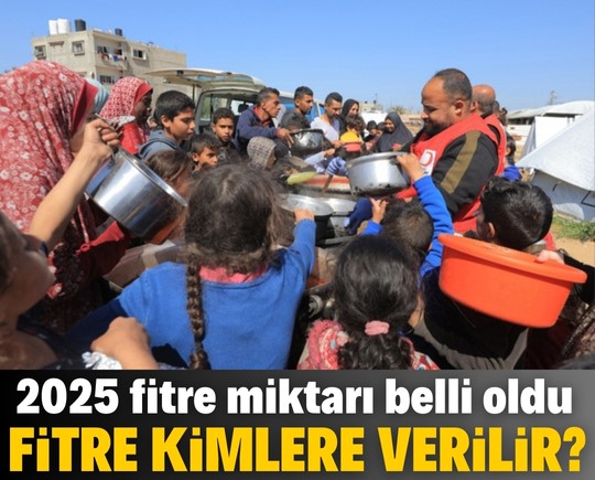 2025 fitre miktarı belli oldu! Fitre kimlere verilir, kimlere verilmez?