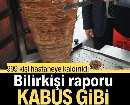 999 kişi hastaneye kaldırıldı, bilirkişi raporu kabus gibi