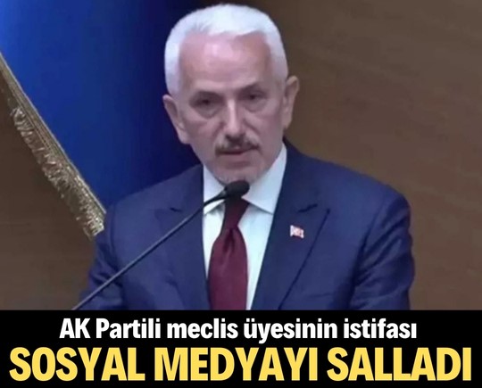 AK Partili meclis üyesinin istifası sosyal medyayı salladı