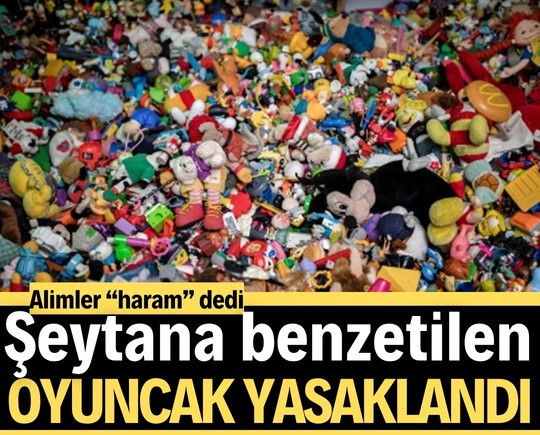 Alimler “haram” dedi: Şeytana benzetilen oyuncak yasaklandı