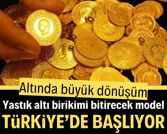 Altında büyük dönüşüm: Yastık altı birikimi bitirecek model Türkiye’de başlıyor