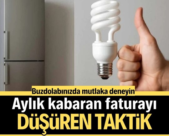 Aylık faturayı düşüren taktik: Buzdolabınızda mutlaka deneyin