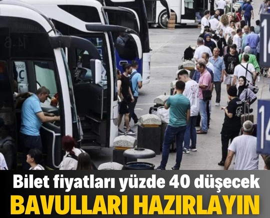 Bavulları hazırlayın: Bilet fiyatları yüzde 40 düşecek!