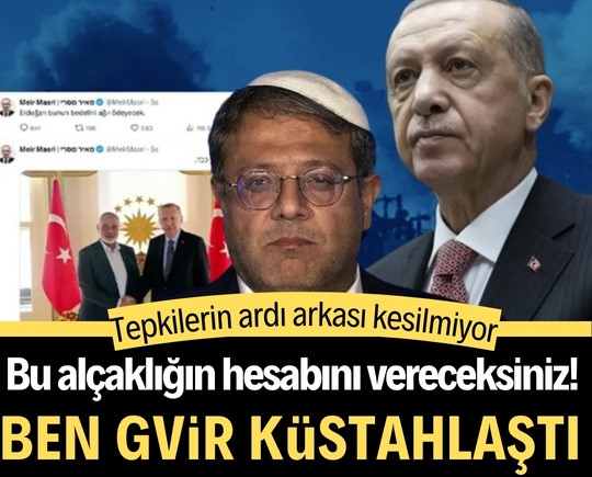 Bu alçaklığın hesabını vereceksiniz! Ben Gvir küstahlaştı