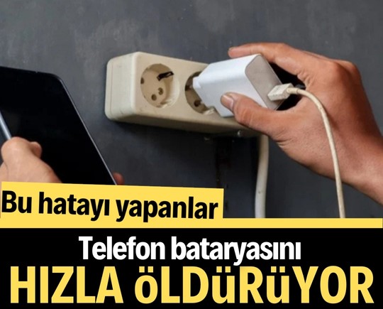 Bu hatayı yapanlar telefon bataryasını hızla öldürüyor