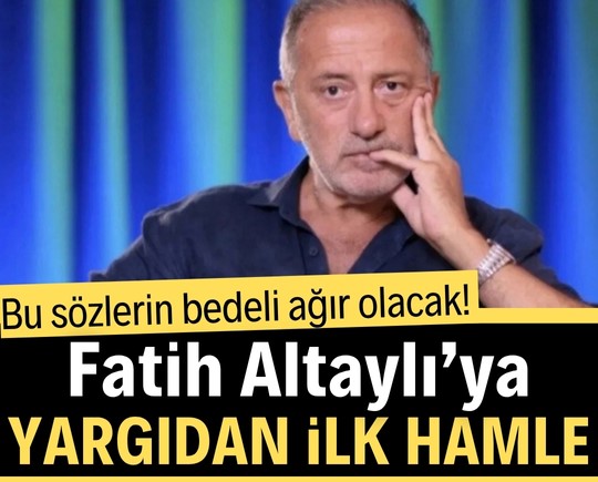 Bu sözlerin bedeli ağır olacak! Fatih Altaylı’ya yargıdan ilk hamle