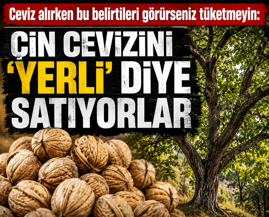 Ceviz alırken bu belirtileri görürseniz tüketmeyin: Çin cevizini 'yerli' diye satıyorlar
