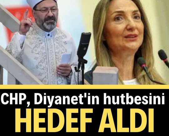 CHP, Diyanet'in hutbesini hedef aldı