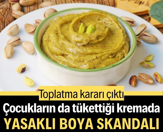 Çocukların da tükettiği kremada yasaklı boya skandalı