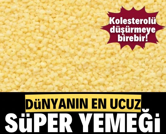 Dünyanın en ucuz süper yemeği: Kolesterolü düşürmeye birebir!