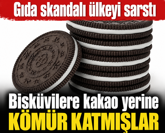 Gıda skandalı ülkeyi sarstı: Bisküvilere kakao yerine kömür katmışlar