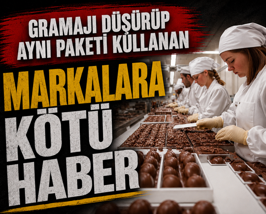Gramajı düşürüp aynı paketi kullanan markalara kötü haber