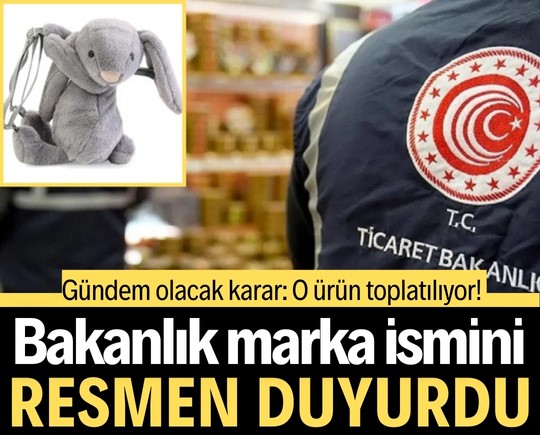 Gündem olacak karar: O ürün toplatılıyor! Bakanlık marka ismini resmen duyurdu