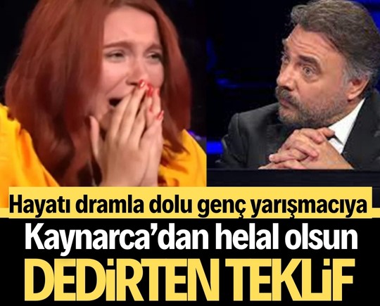 Hayatı dramla dolu genç yarışmacıya Kaynarca’dan helal olsun dedirten teklif