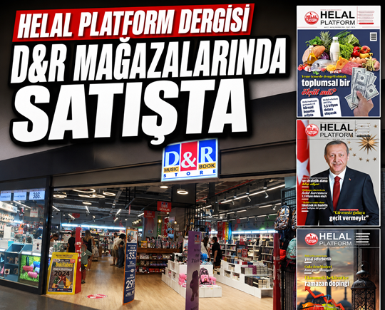 Helal Platform dergisi D&R mağazalarında satışta