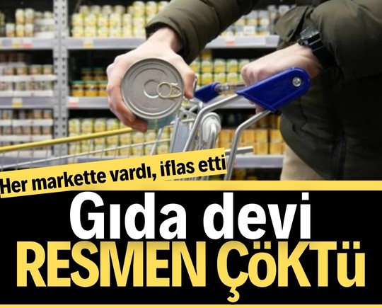 Her markette vardı, iflas etti: Gıda devi resmen çöktü