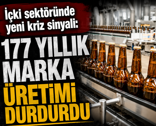 İçki sektöründe yeni kriz sinyali: 177 yıllık marka üretimi durdurdu