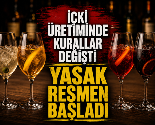 İçki üretiminde kurallar değişti: Yasak resmen başladı