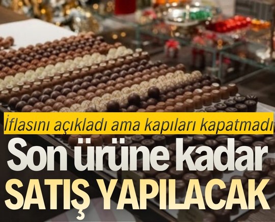 İflasını açıkladı ama kapıları kapatmadı: Son ürüne kadar satış yapılacak
