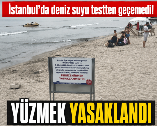 İstanbul’da deniz suyu testten geçemedi! Yüzmek yasaklandı