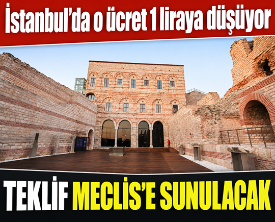 İstanbul’da o ücret 1 liraya düşüyor: Teklif Meclis’e sunulacak